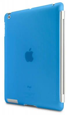 Чехол для планшета Belkin F8N744CWC04, для  Apple iPad new, голубой(Б/У)