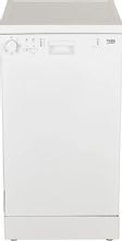 Посудомоечная машина Beko DFS05012W, узкая, напольная, 45см, загрузка ...