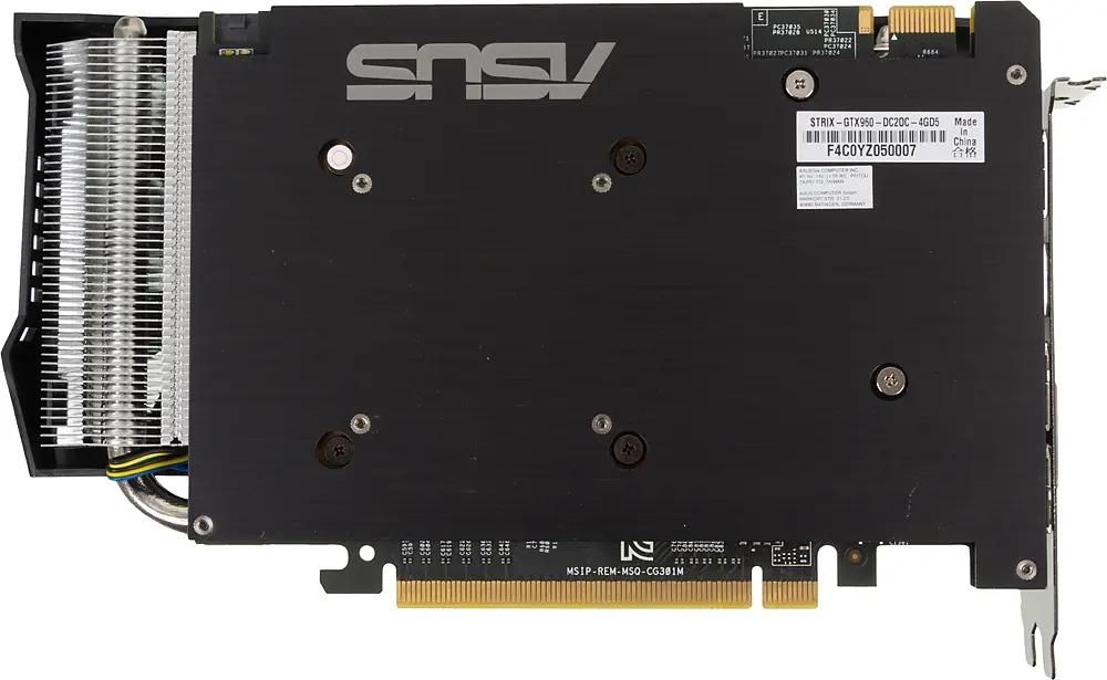 ASUS NVIDIA GeForce GTX 960 STRIX GTX960 DC2OC 4GD5 4 GDDR5 OC Ret 296326