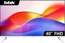 Изображение товара 40-дюймовый телевизор BBK 40LEM-1042/FTS2C (W) FULL HD белый