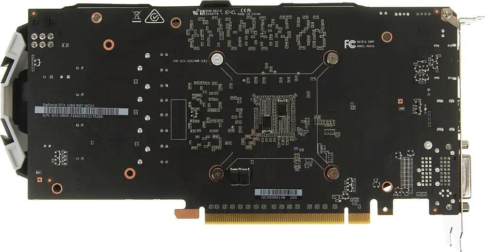MSI NVIDIA GeForce GTX 1060 GeForce GTX 1060 6GT OCV1 6 GDDR5 OC Ret 396580