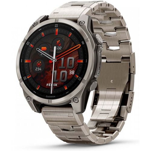 Смарт-часы Garmin Fenix fenix 8 47mm, 47мм, 1.4", серый