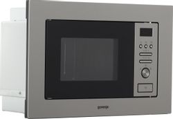 Встраиваемая микроволновая печь Gorenje BM201AM1X, 20л, 800Вт, нержавеющая сталь