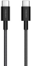 Изображение товара Кабель CUKTECH CTC315P USB Type-C 1.5м в оплетке черный 3А универсальный