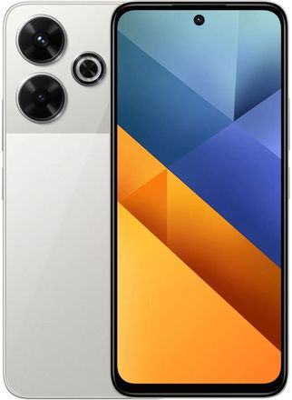 6.79" Смартфон Xiaomi Poco M6 6/128Gb, NFC, IPS, 90Гц, 5030мAч, серебристый