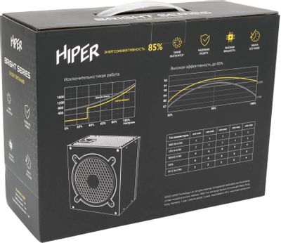 Блок питания HIPER HPB-550D, 550Вт, 120мм, черный, retail – купить в ...