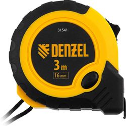 Рулетка строительная DENZEL 31541, 3м x16мм