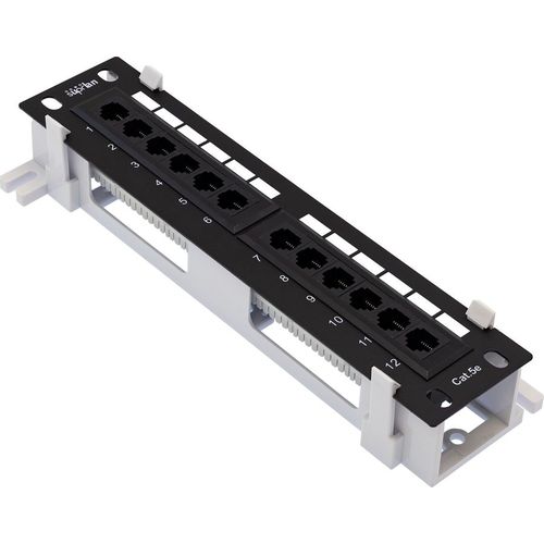 Патч-панель Suprlan 10-0407 10" 1U 12xRJ45 кат.5E UTP
