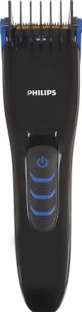 Машинка для стрижки Philips QC5360 черный/синий