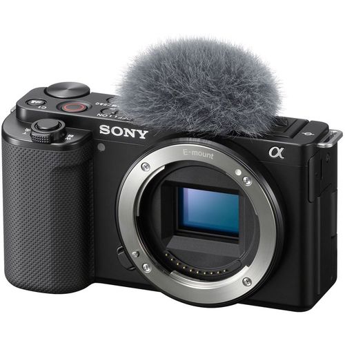 Беззеркальный фотоаппарат Sony Alpha ZV-E10 body, черный [zve10b.cec]