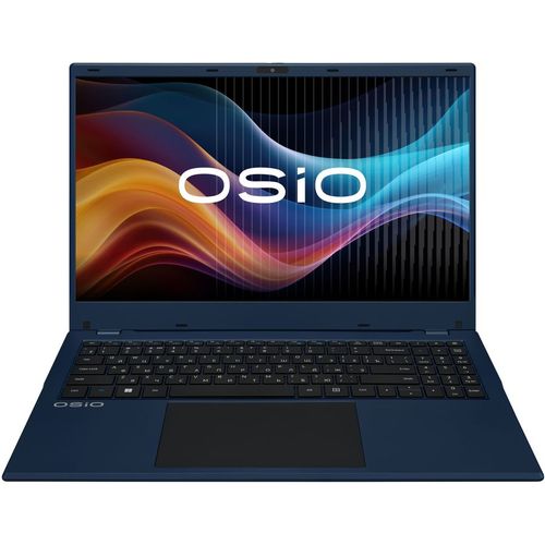 Ноутбук OSIO BaseLine B150i-012c, 15.6", 2024, IPS, Intel N100 0.8ГГц, 4-ядерный, 8ГБ DDR4, 256ГБ SSD, Intel UHD Graphics, Uncom, синий