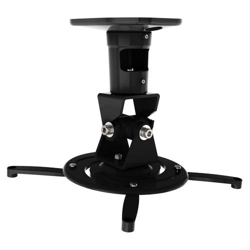 Кронштейн для проектора Cactus CS-VM-PR01-BK, до 10кг, потолочный, поворот и наклон, черный