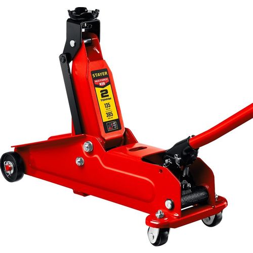 Домкрат гидравлический Stayer 43156-2 подкатной, 2т