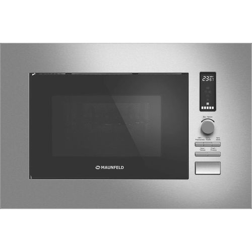 Встраиваемая микроволновая печь MAUNFELD JBMO820GS01, 20л, 1080Вт, нержавеющая сталь [ка-00021790]