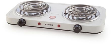 Настольная плита электрическая CENTEK CT-1509, нержавеющая сталь, белый