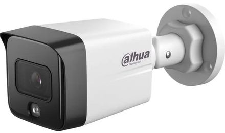 Камера видеонаблюдения IP Dahua DH-IPC-HFW1431TC1P-A-0360B-S6,  2560х1440 pix,  3.6 мм,  белый
