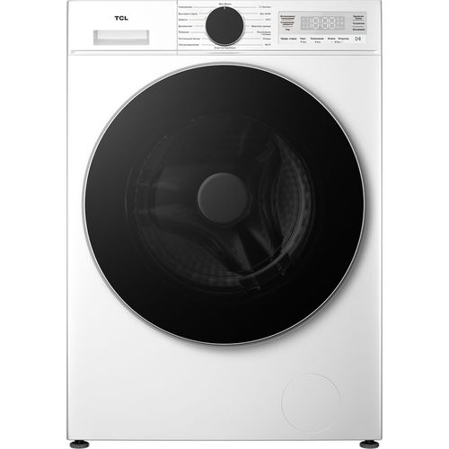 Стиральная машина TCL WF8012S35DW, с фронтальной загрузкой, 8кг, 1200об/мин, с паром, инверторная