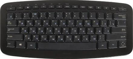 Клавиатура Microsoft Arc,  USB, Радиоканал, черный [j5d-00014]