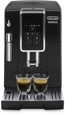 Кофемашина DeLonghi Dinamica ECAM350.15.B,  черный