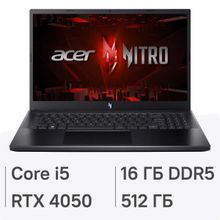 Изображение товара Игровой ноутбук Acer Nitro V 15 ANV15-51-562M 15.6 IPS i5 16Гб SSD RTX 4050