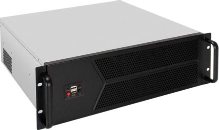 Корпус для сервера монтируемый в стойку EXEGATE Pro 3U450-12, 3U, 600 Вт, черный [ex298409rus]