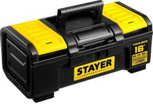 Изображение товара Ящик для инструментов Stayer 38167-16 черный желтый 13 л вместительный надежный