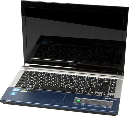 Ноутбук Acer Aspire AS4830TG-2434G64Mnbb 14", Intel Core i5 2430M 2.4ГГц, 2-ядерный, 4ГБ DDR3, 640ГБ,  NVIDIA GeForce  GT 540M - 2 ГБ, Windows 7 Home Premium, синий [lx.rgm02.111 ]