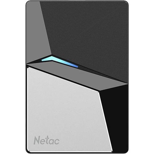 480ГБ Внешний диск SSD NETAC Z7S NT01Z7S-480G-32BK, USB-C, запись - 480МБ/с, чтение - 550МБ/с, черный