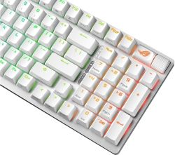 Клавиатура ASUS X901 Strix Scope II 96 Wireless, беспроводная, механическая, белый