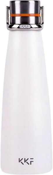 Термос-бутылка HUOHOU KissKissFish Smart vacuum bottle, 0.475л, белый