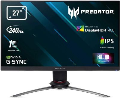 Монитор Acer Predator XB273GXbmiiprzx 27", черный [um.hx3ee.x07]