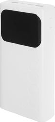 Внешний аккумулятор (Power Bank) Hoco J144A Hymn, 30000мAч, белый