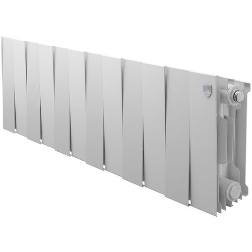 Радиатор биметаллический ROYAL THERMO PianoForte 200, 12 секций, боковое подключение, белый