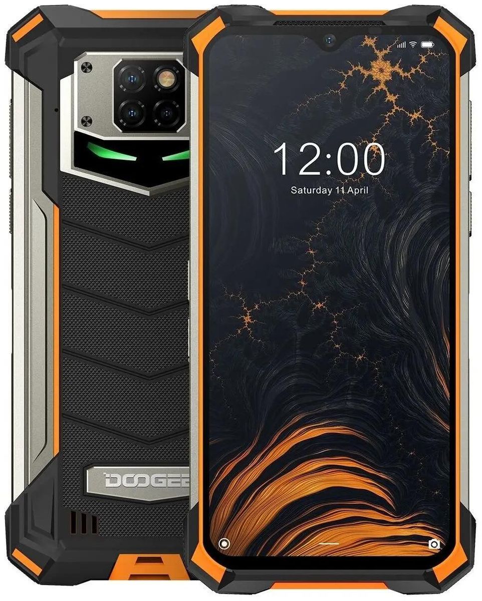 Характеристики Смартфон DOOGEE S88 Plus 8/128Gb, оранжевый (1824449)  смотреть в СИТИЛИНК