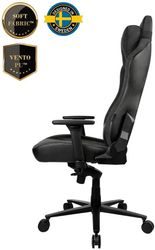 Кресло игровое AROZZI Vernazza Vento, ткань, до 145кг, темно-серый
