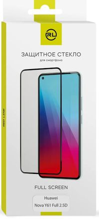 Защитное стекло для экрана Redline для Huawei Nova Y61 Full 2.5D [ут000036327]