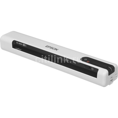 Сканер Epson WorkForce DS-80W белый [b11b253402]
