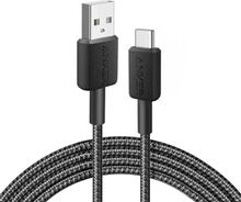 Изображение товара Кабель ANKER 322 USB Type-C - USB 1.8м оплетка черный