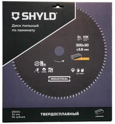 Пильный диск SHYLD 20585, 300мм, по ламинату, ДСП