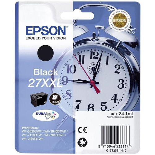 Картридж Epson T2791, черный / C13T27914022