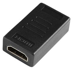 Изображение товара Адаптер аудио-видео Buro HDMI (f) -  HDMI (f),  GOLD,  черный [bhp-adp-hdmi-2.0]