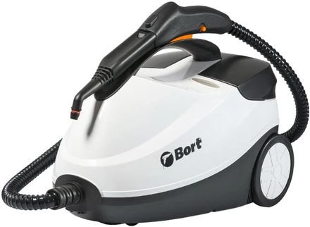 Пароочиститель Bort BDR-2300-R,  белый/черный [93722609]
