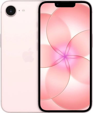 Смартфон Apple iPhone 17e 256Gb, 6.1", OLED, 60Гц, nano SIM + eSIM, розовый