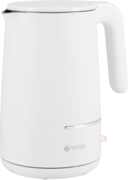 Чайник электрический Vitek VT-1104, 1.5л, металл/пластик