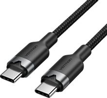 Изображение товара Кабель VENTION TRDBF USB Type-C 1м прямой черный экранный