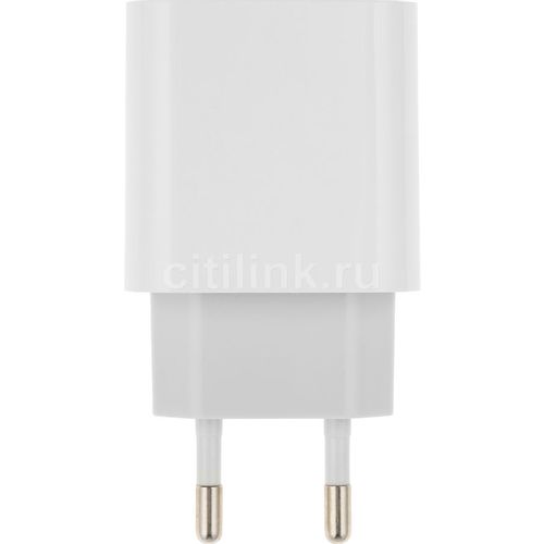 Сетевое зарядное устройство BORASCO USB-C, 20Вт, 3A, белый [50634]