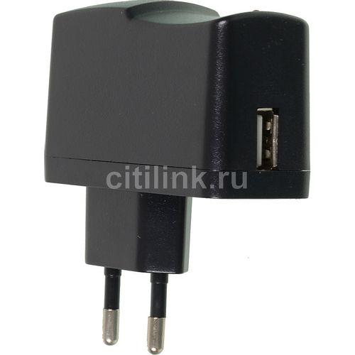 Сетевое зарядное устройство Buro XCJ-024-2.1A, USB-A, 10.5Вт, 2.1A, черный