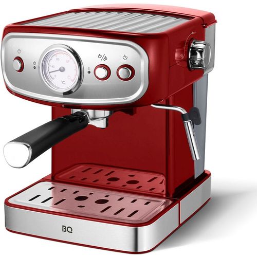 Кофеварка BQ CM1006, рожковая, красный