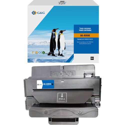 Картридж G&G GG-D203E, MLT-D203E, черный / GG-D203E