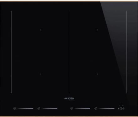 Индукционная варочная поверхность SMEG SIM6644R, конфорок: 4 шт.,  стеклокерамика,  независимая, черный